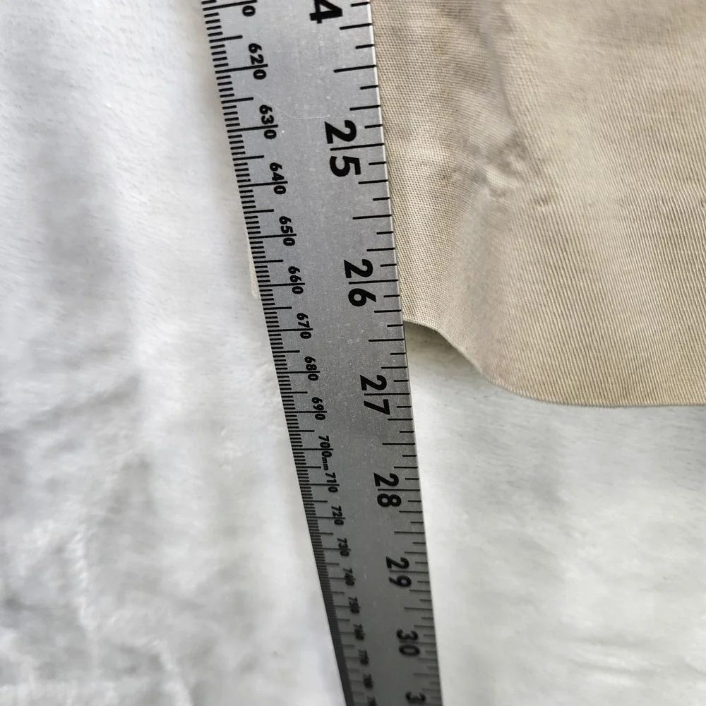 Mens J. Crew Chino Pants Tan Straight Fit Casual Dress Khaki‎ W34 L30